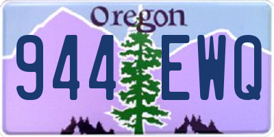 OR license plate 944EWQ