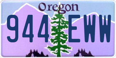 OR license plate 944EWW