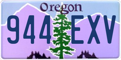 OR license plate 944EXV