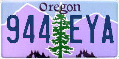 OR license plate 944EYA