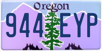 OR license plate 944EYP