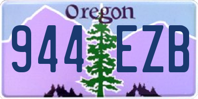 OR license plate 944EZB