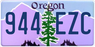 OR license plate 944EZC