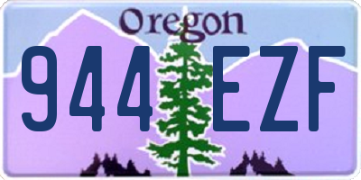 OR license plate 944EZF