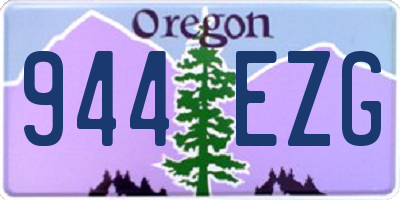 OR license plate 944EZG