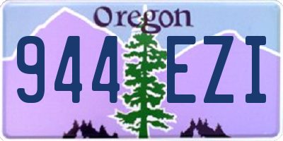 OR license plate 944EZI