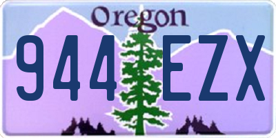 OR license plate 944EZX