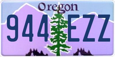 OR license plate 944EZZ