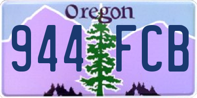 OR license plate 944FCB