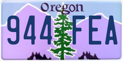 OR license plate 944FEA
