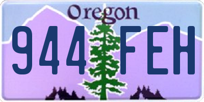 OR license plate 944FEH
