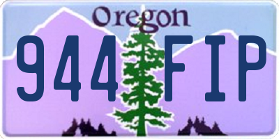 OR license plate 944FIP