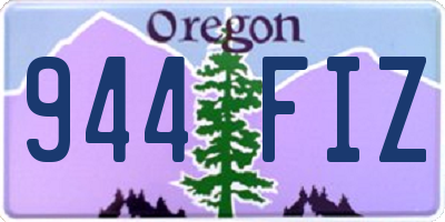 OR license plate 944FIZ