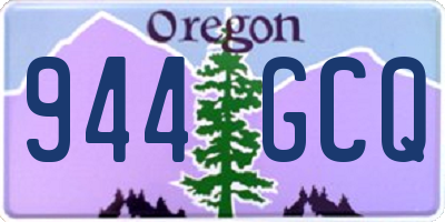 OR license plate 944GCQ