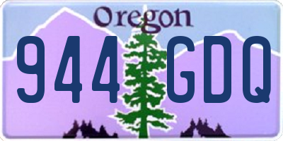 OR license plate 944GDQ