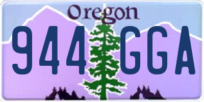 OR license plate 944GGA
