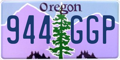 OR license plate 944GGP