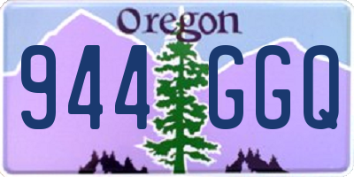 OR license plate 944GGQ