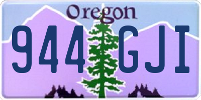OR license plate 944GJI