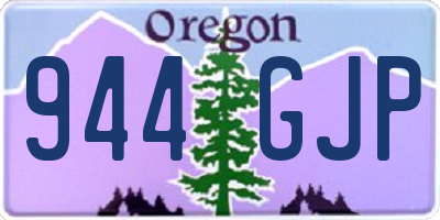OR license plate 944GJP