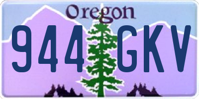 OR license plate 944GKV