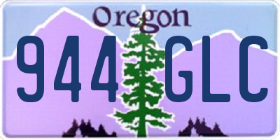 OR license plate 944GLC