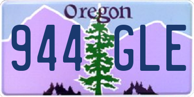 OR license plate 944GLE