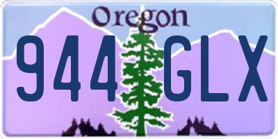 OR license plate 944GLX
