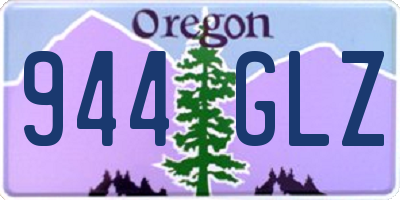 OR license plate 944GLZ