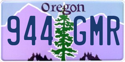 OR license plate 944GMR