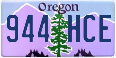 OR license plate 944HCE