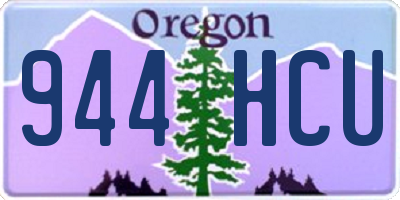 OR license plate 944HCU