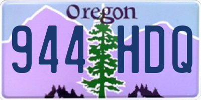 OR license plate 944HDQ