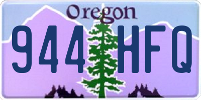 OR license plate 944HFQ