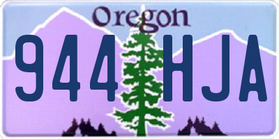 OR license plate 944HJA