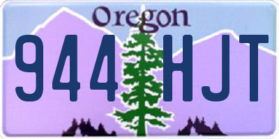 OR license plate 944HJT