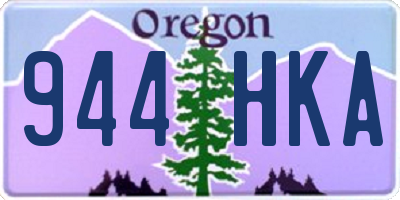 OR license plate 944HKA