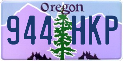 OR license plate 944HKP