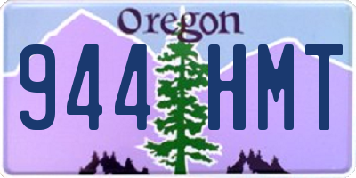 OR license plate 944HMT