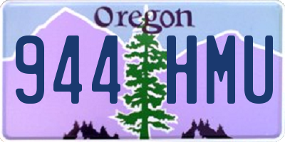 OR license plate 944HMU