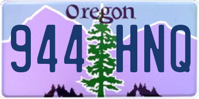 OR license plate 944HNQ