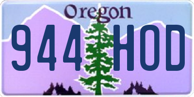 OR license plate 944HOD