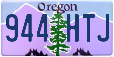 OR license plate 944HTJ