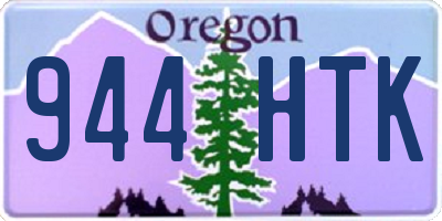 OR license plate 944HTK
