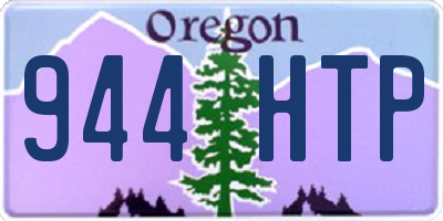 OR license plate 944HTP