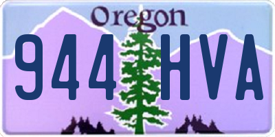 OR license plate 944HVA