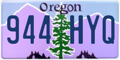 OR license plate 944HYQ