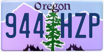 OR license plate 944HZP