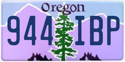 OR license plate 944IBP