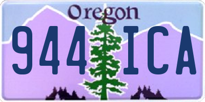 OR license plate 944ICA